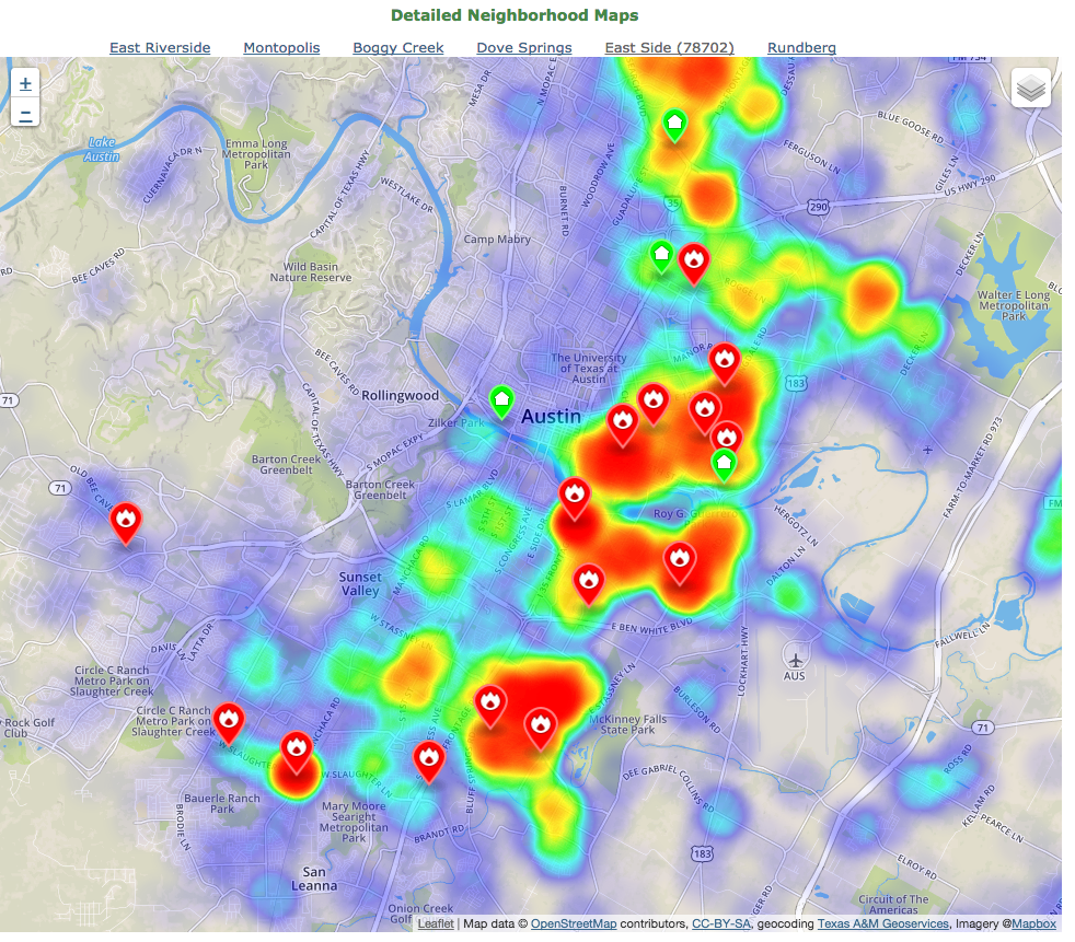 Intakes in Travis County FY 2014-2015